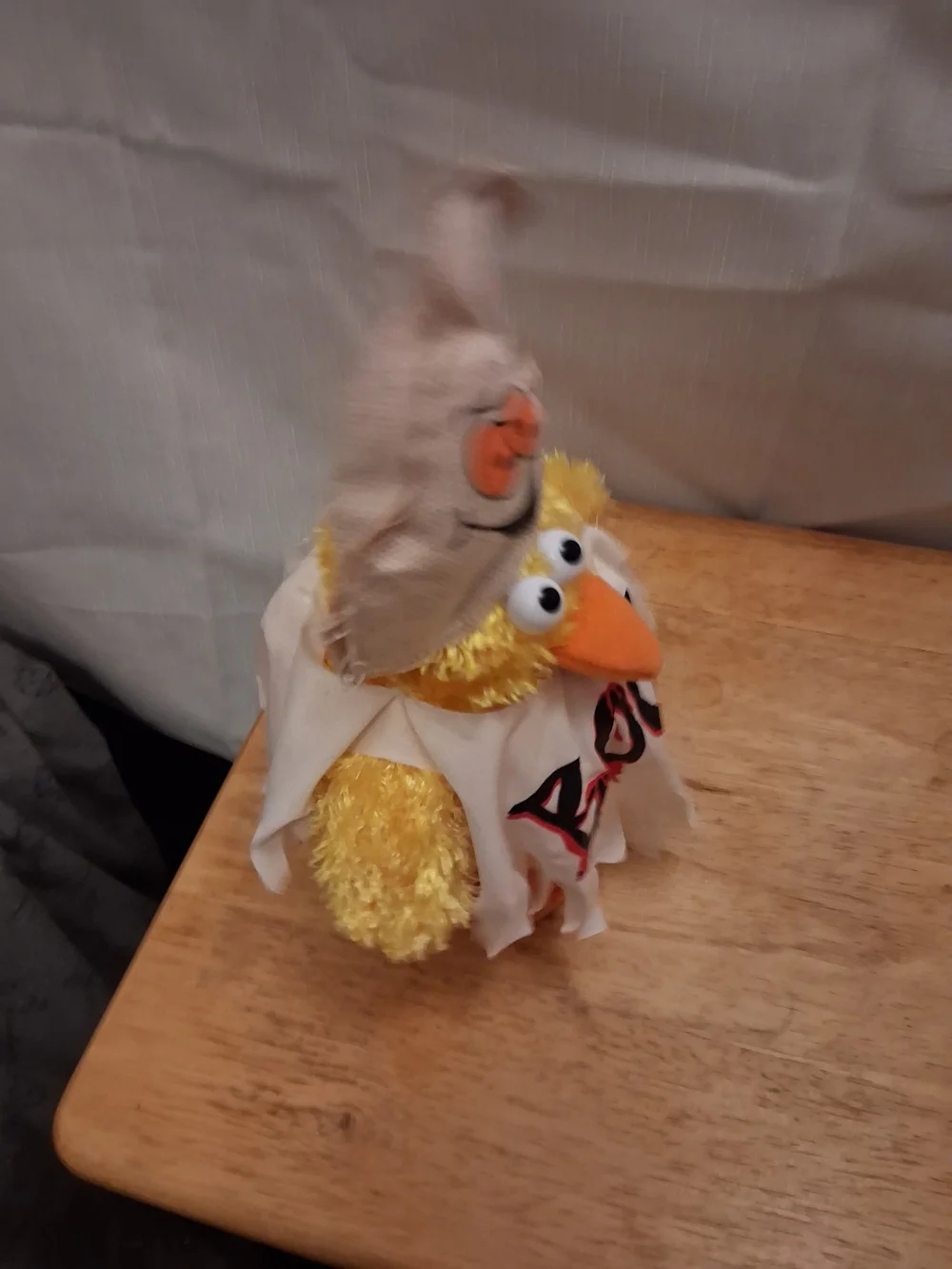 Rare Dan Dee Sesame Street Big Bird Ghost Plüsch Tier Boo! Halloween - Collector